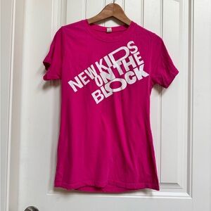 NKOTB 2008 Live Tour Concert Slim Fir T-Shirt. Size XL